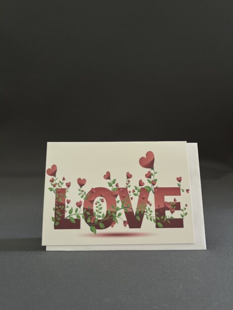 Ευχετήρια κάρτα ''love''