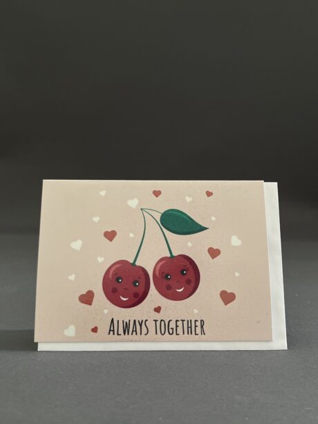 Wishing card ''always together''