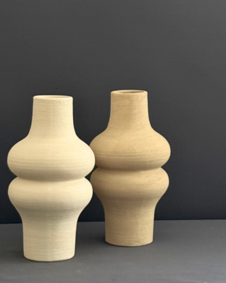 Μοντέρνο κεραμικό βάζο για λουλούδια